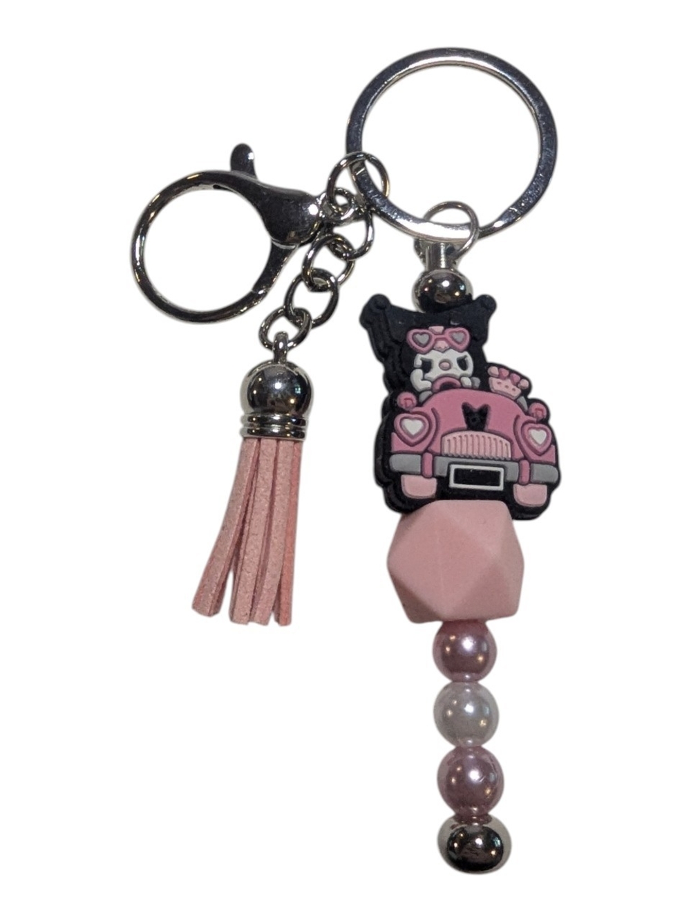 Handcrafted Keychain Bag Charm Tassel Hello Kitty Car Charm NEW